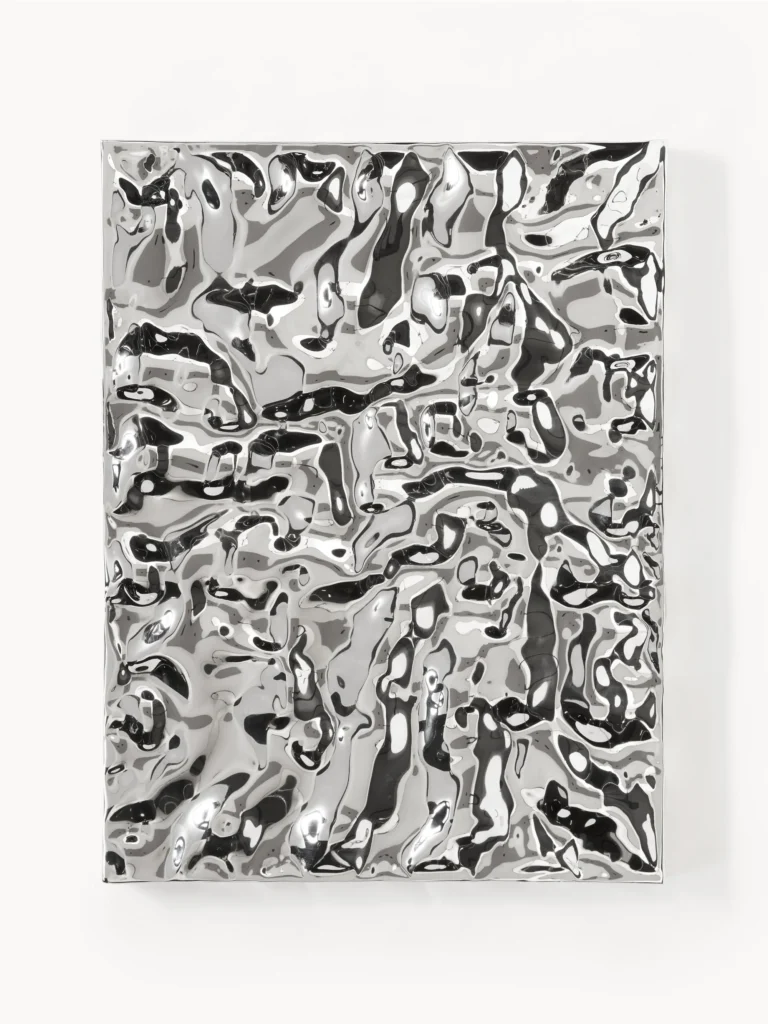 Splash Wall Decoration – Polished and Lacquered Aluminium