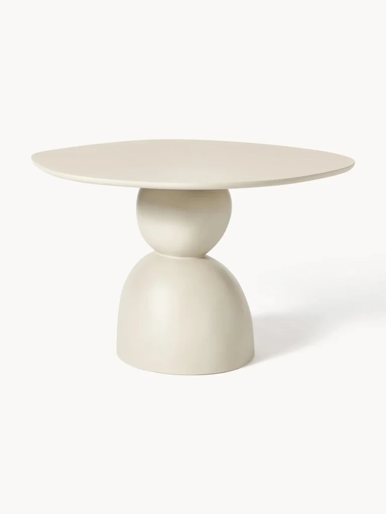 Sahra light beige dining table